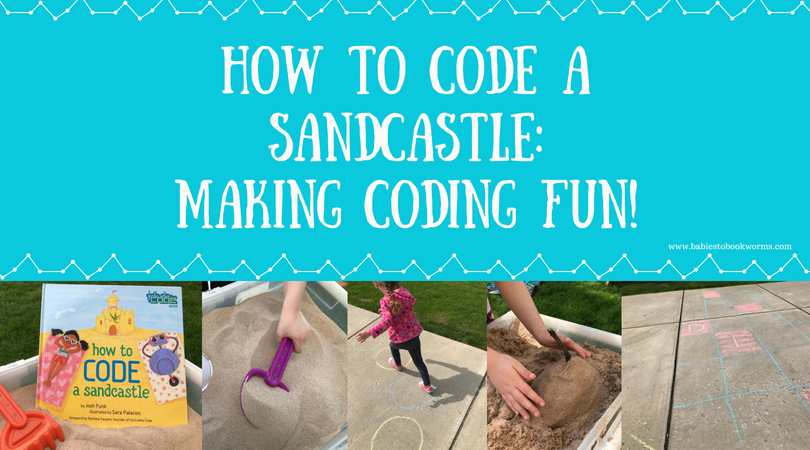 Coding book for kids how to code a sandcastle babies to bookworms